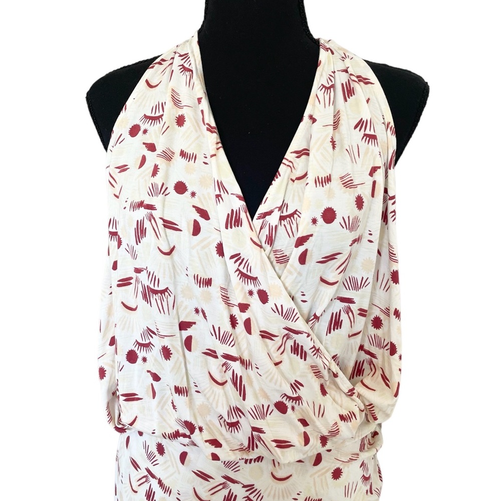 Free People Daria Graphic Maxi Dress Ivory Combo - Picture 5 of 11